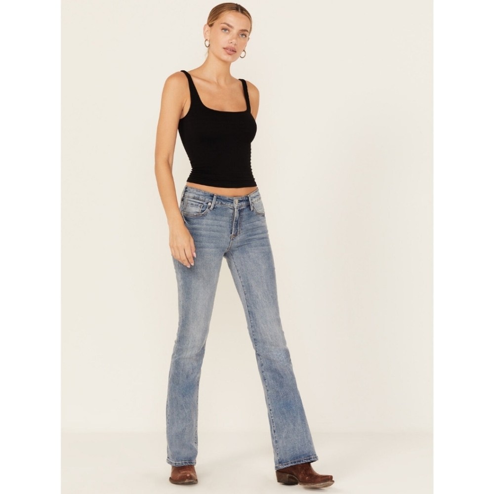 Dear John Jaxtyn High Rise Bootcut Jeans Size 26 Stretch Denim 26 Western